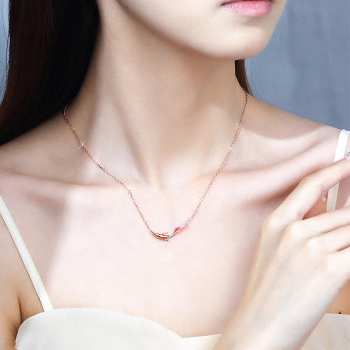 Buddha Stones925スターリングシルバー 鯉 幸運 ジルコン 繁栄 ネックレス ペンダント - image 8