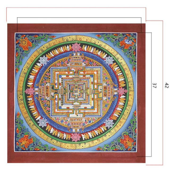 Buddha Stonesチベットタンカ画 祝福 手作り装飾