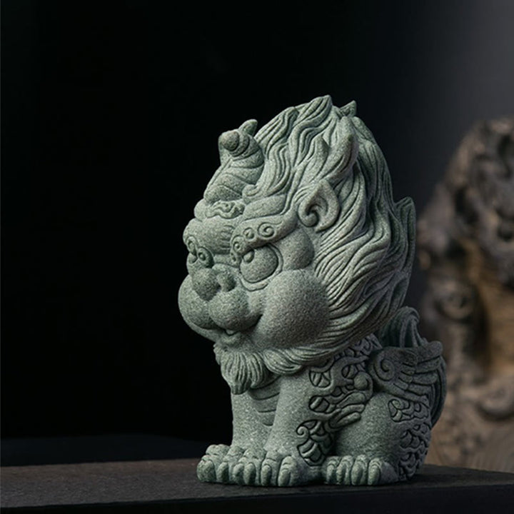 Buddha Stones風水 小型 貔貅 富と幸運 家の装飾 - image 8