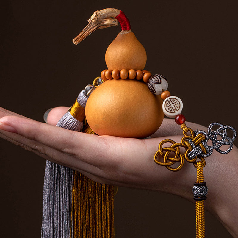 Buddha Stones風水 コイン ひょうたん 中国結び 幸運コイン 五帝 お金 富 タッセル 装飾 - image 7