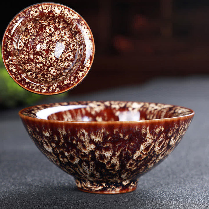 Buddha Stonesカラフル セラミック ティーカップ ホームオフィス ティーカップ - サンディブラウン - image 72