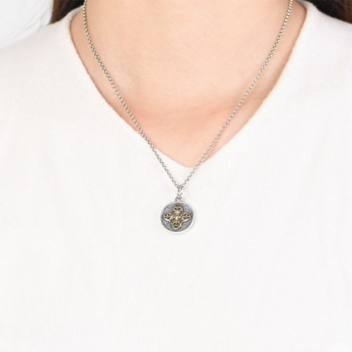 Buddha Stones925 スターリングシルバー ダブルドルジェ ヴァジュラ 祝福ネックレス ペンダント - image 8