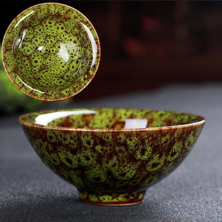 Buddha Stonesカラフル セラミック ティーカップ ホームオフィス ティーカップ - オリーブドラブ - image 70