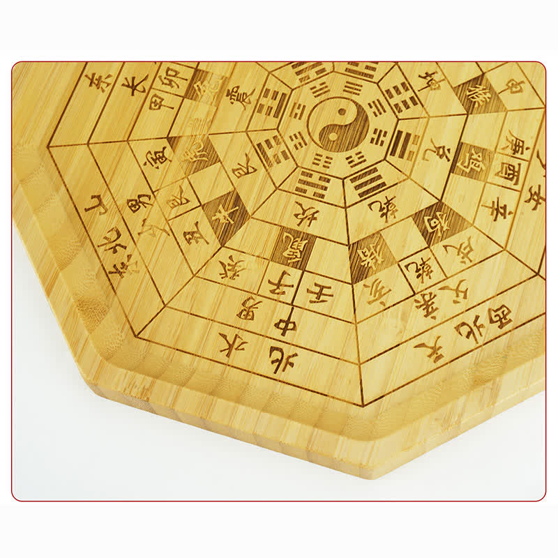 風水竹八卦図 調和エネルギー図