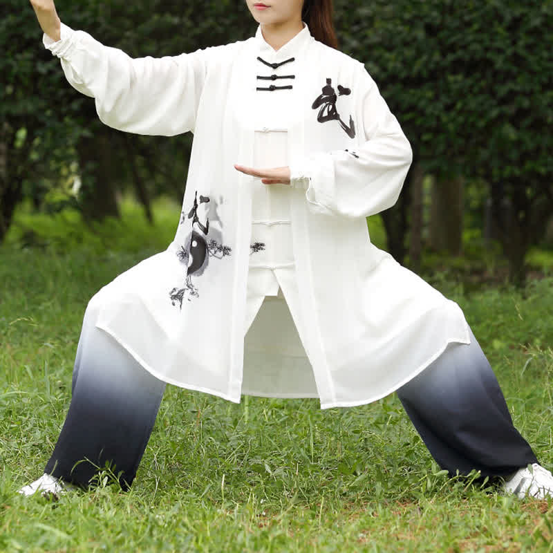 Buddha Stones3個 陰陽樹 太極拳 スピリチュアル 禅 練習 瞑想 祈り ユニフォーム ユニセックス 服セット
