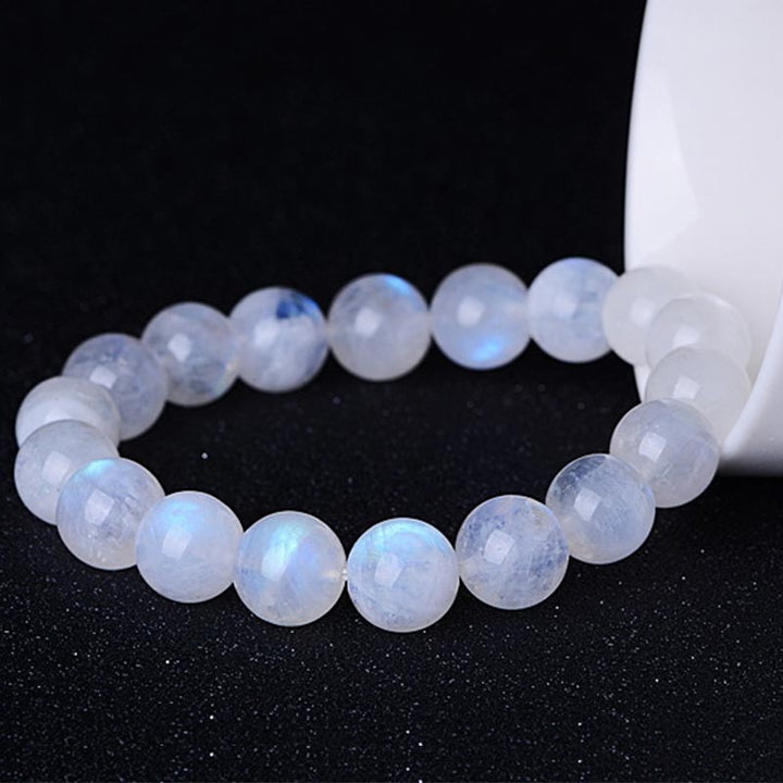 Buddha Stones天然ムーンストーン 繁栄のブレスレット - image 4