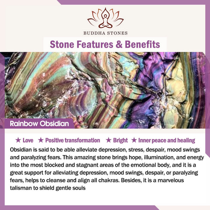 Buddha Stones天然石クォーツヒーリングビーズブレスレット