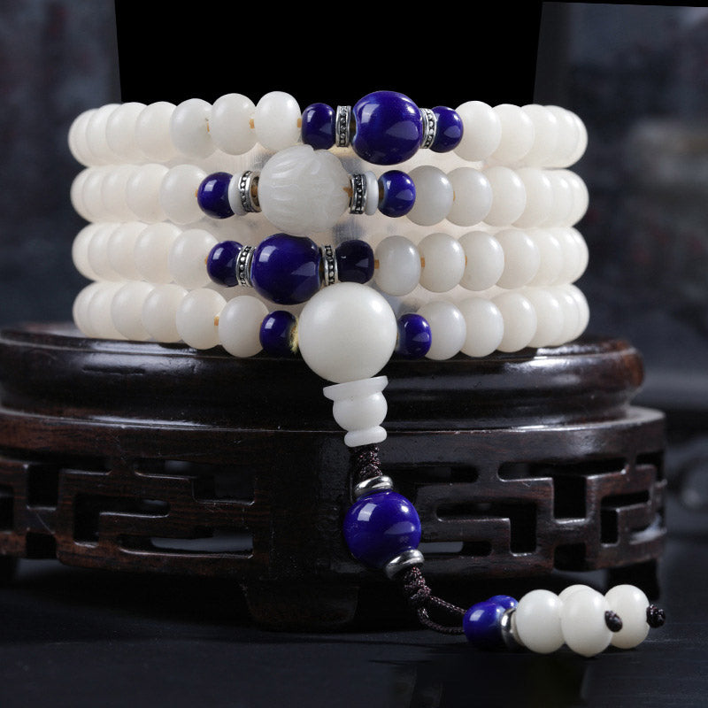 Buddha Stones菩提珠蓮華の祝福チャームブレスレット