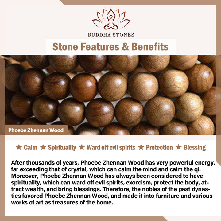 Buddha Stonesフィービー・ジェンナン ウッドスピリチュアリティブレスレット