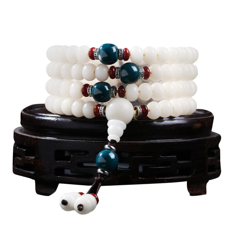 Buddha Stones菩提珠蓮華の祝福チャームブレスレット