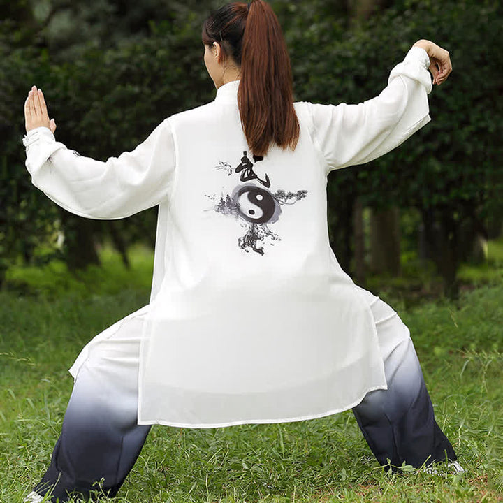 Buddha Stones3個 陰陽樹 太極拳 スピリチュアル 禅 練習 瞑想 祈り ユニフォーム ユニセックス 服セット