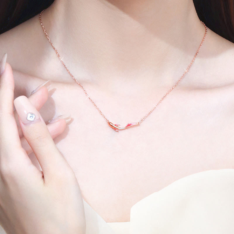 Buddha Stones925スターリングシルバー 鯉 幸運 ジルコン 繁栄 ネックレス ペンダント - image 9