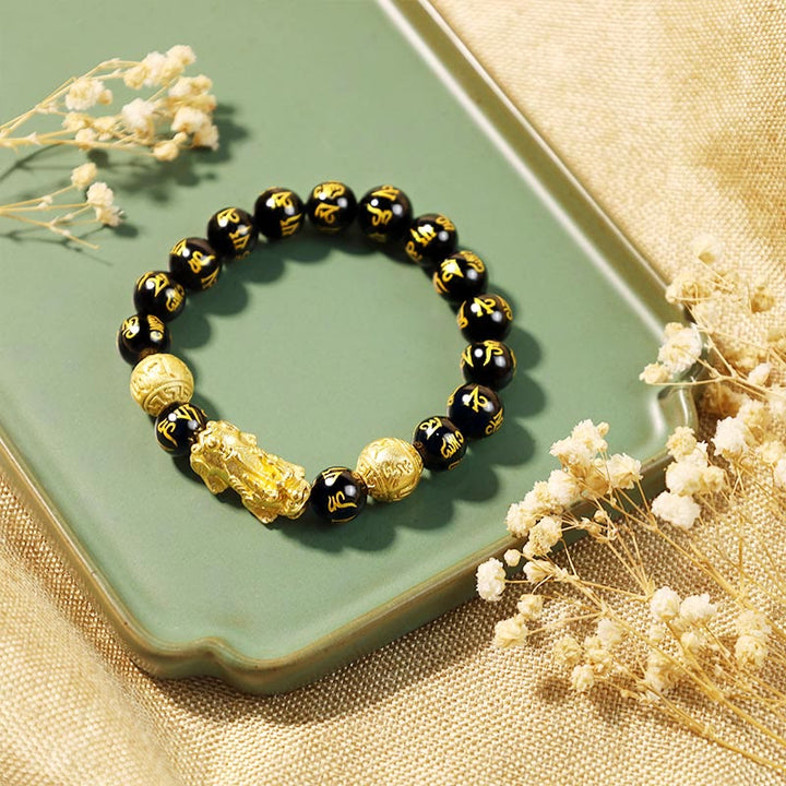 負のエネルギーを吸収するBuddha Stones黒曜石セット