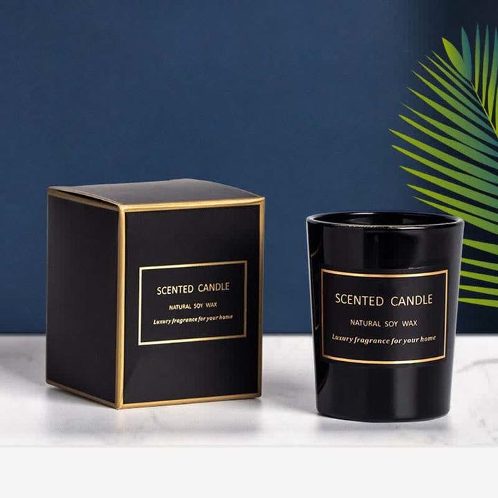 ブルーベルペアフリージアの香りの瞑想と祈りの香りのアロマセラピーソイワックスキャンドル - image 11