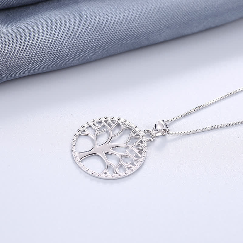 Buddha Stones生命の樹 925スターリングシルバー クリエイションネックレスペンダント - image 4