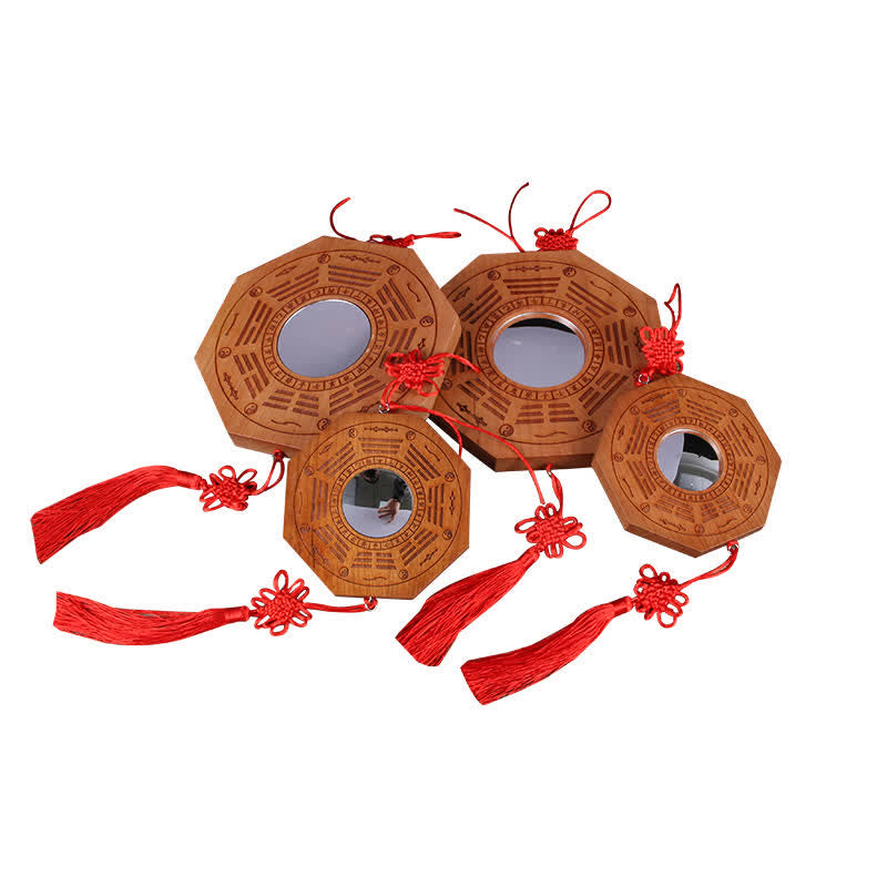 風水八卦図 桃の木 五帝銭 中国結び バランスエネルギーマップ ミラー - image 16