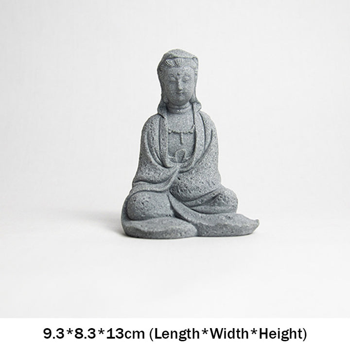 Buddha Stones像の祝福ホームデコレーション