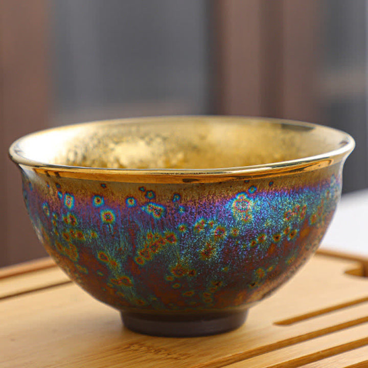 Buddha Stonesカラフルな陶器のティーカップ ティーカップ - 9cm×4.7cm×140ml - image 11
