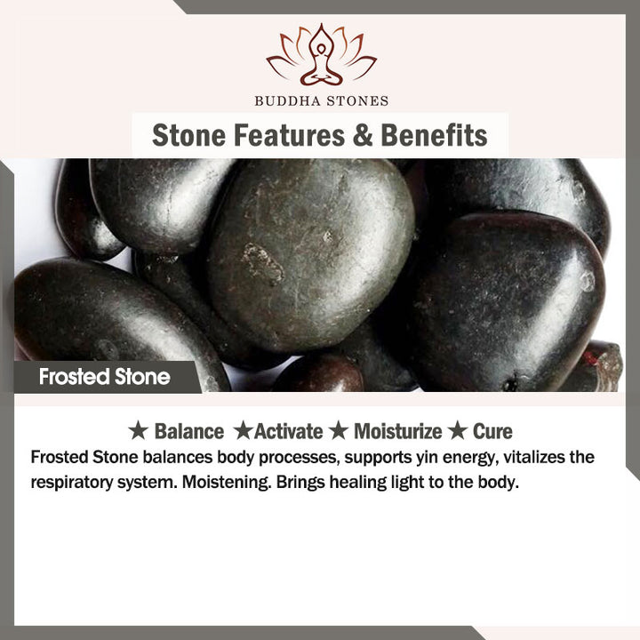 Buddha Stones 天然フロストストーンビーズ銅糸キュアブレスレット2個セット - image 5