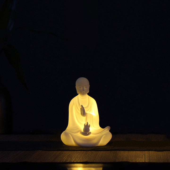 仏観世音菩薩地蔵菩薩加持セラミックLED装飾