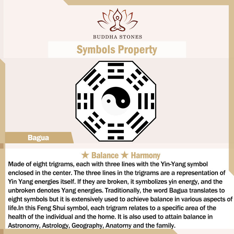 Buddha Stones 陰陽八卦チタン鋼バランスネックレスペンダント - image 5