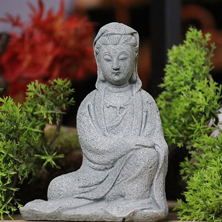 Buddha Stones像の祝福ホームデコレーション