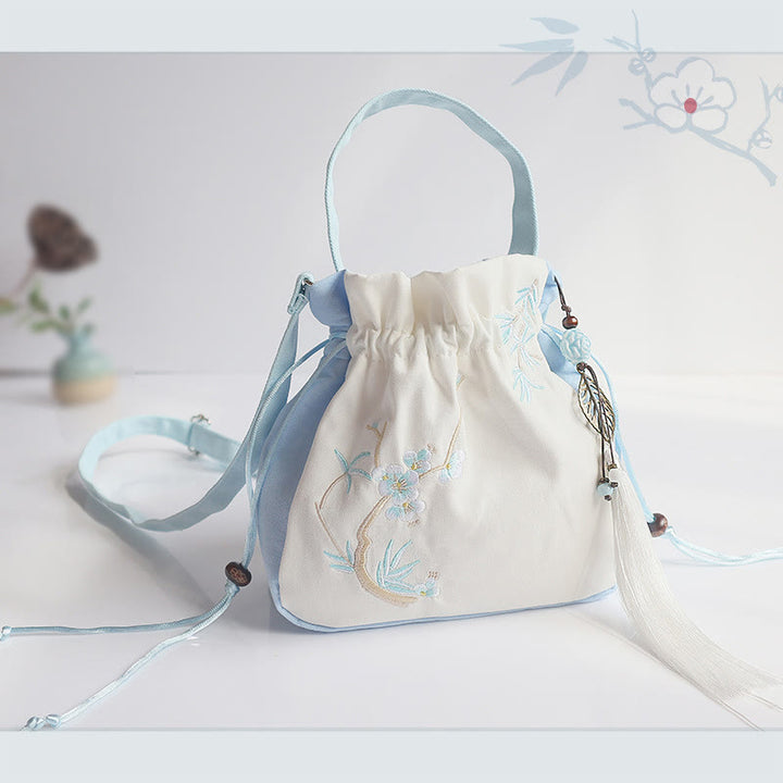 Buddha Stonesハンドメイド刺繍花キャンバストートショルダーバッグハンドバッグ - image 29