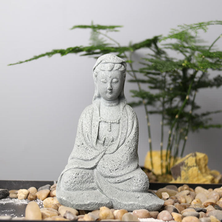 Buddha Stones像の祝福ホームデコレーション