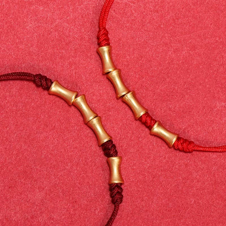 Buddha Stones925 スターリングシルバー 竹デザイン 守護幸運 編み込みブレスレット - image 13