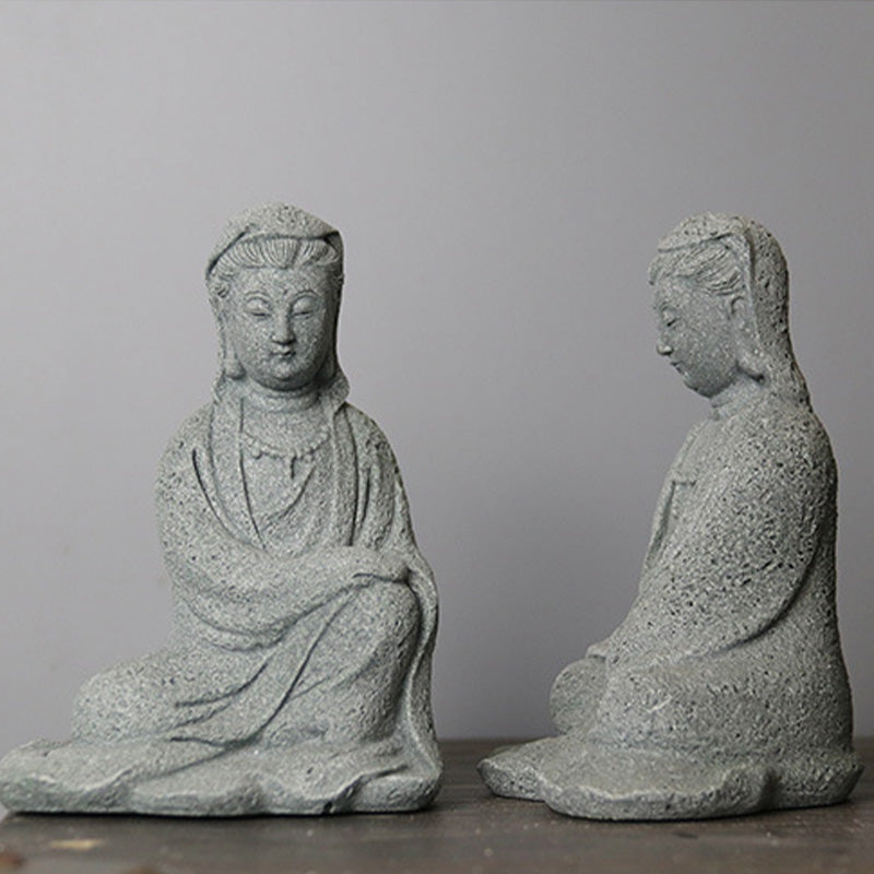観音 オブジェ❤️ Buddha Stones像の祝福ホームデコレーション – jp.buddhastoneshop