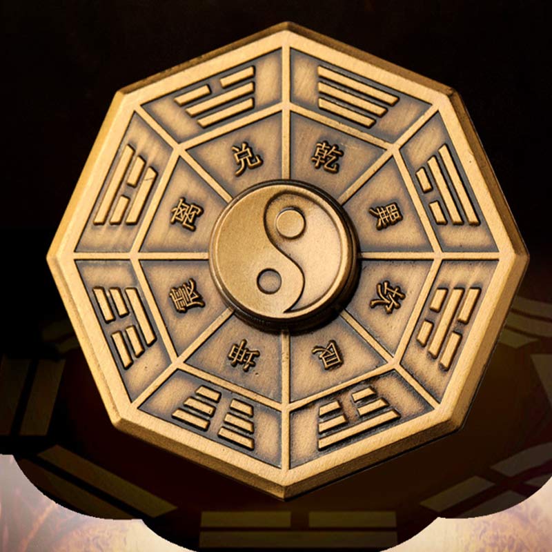 Buddha Stonesフィジェットスピナー祝福太極拳フィンガーハンドスピナー装飾 - image 0