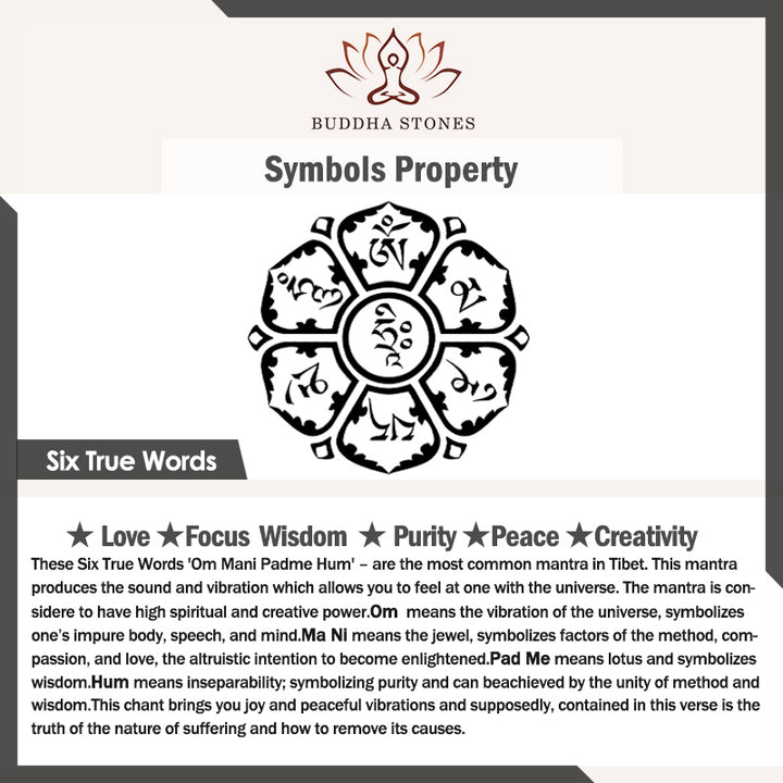Buddha Stones チベットの祈祷ホイール六つの真理の言葉 銅製天秤装飾 - image 16