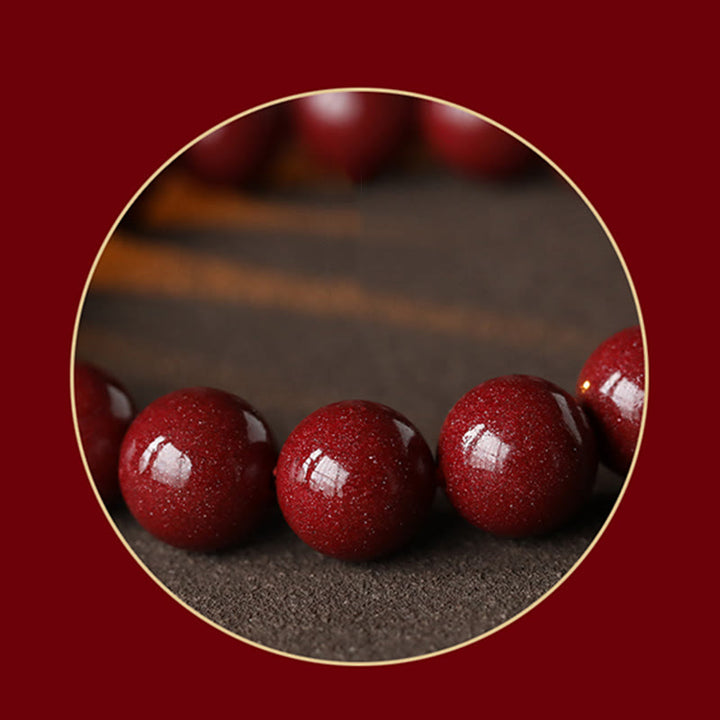 Buddha Stones925スターリングシルバー十二支誕生仏辰砂オーム・マニ・パドメ・フムカームブレスレット - image 12