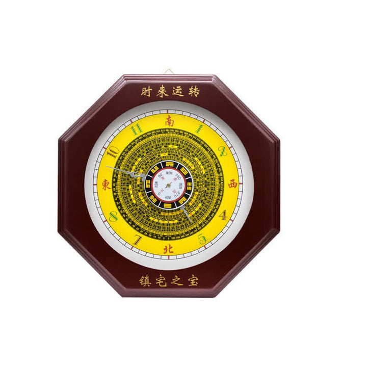 風水八卦図バランスエネルギーマップ壁掛け時計