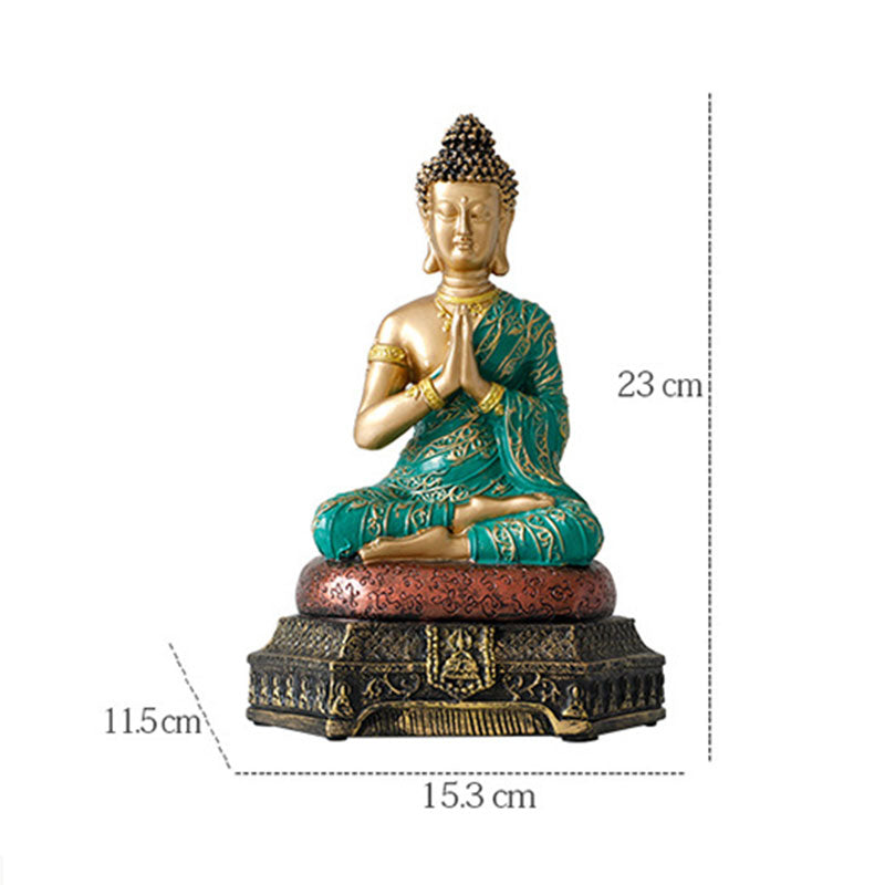 Buddha Stones仏陀慈悲の樹脂像装飾