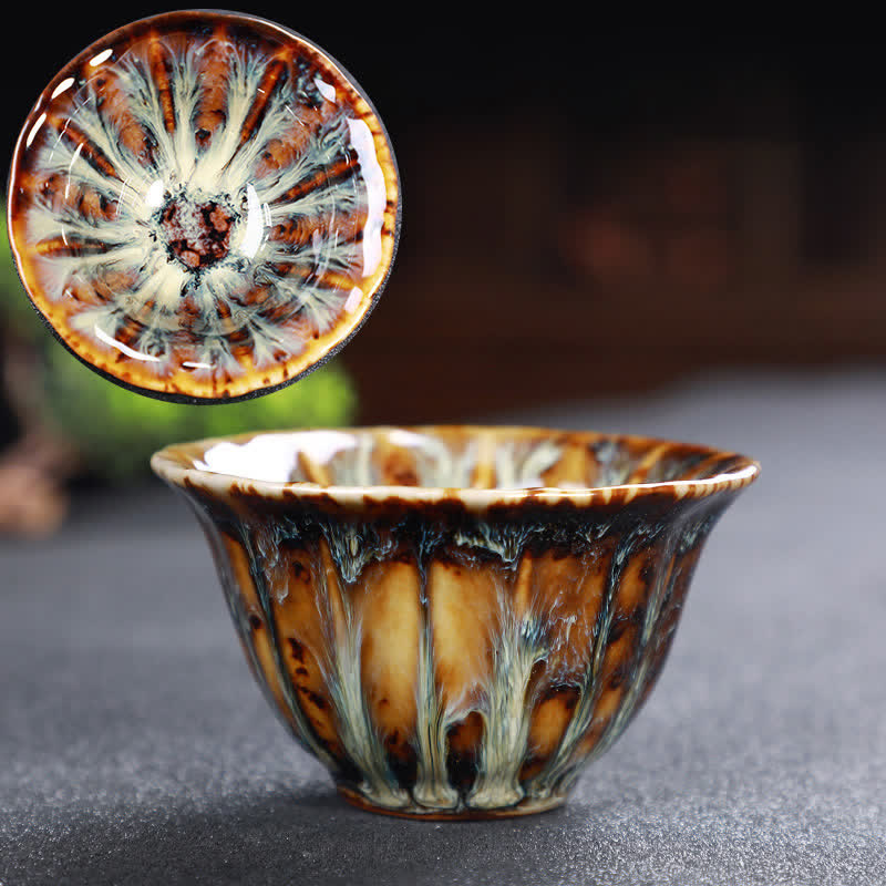 Buddha Stonesカラフル セラミック ティーカップ ホームオフィス ティーカップ - バーリーウッド - image 90