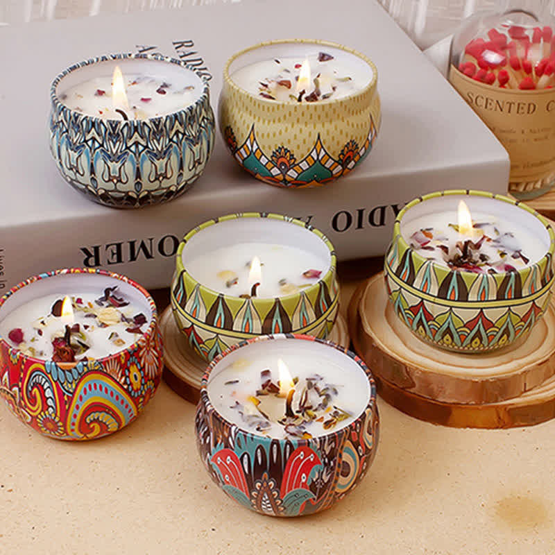 ホワイトティー、ジンジャーフラワー、ラベンダー、クチナシの香りのソイワックスキャンドル。ご家族やご友人へのギフトに。 - image 10