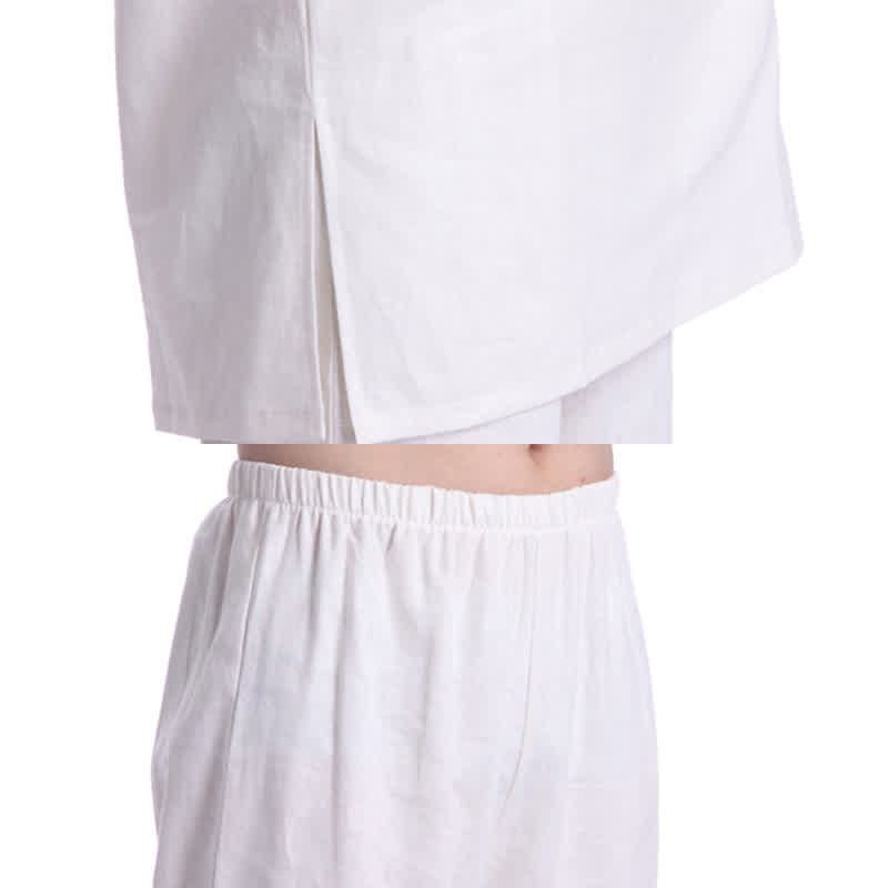 Buddha Stonesスピリチュアル 禅 瞑想 祈り 練習 コットン リネン 衣類 メンズ セット - image 15