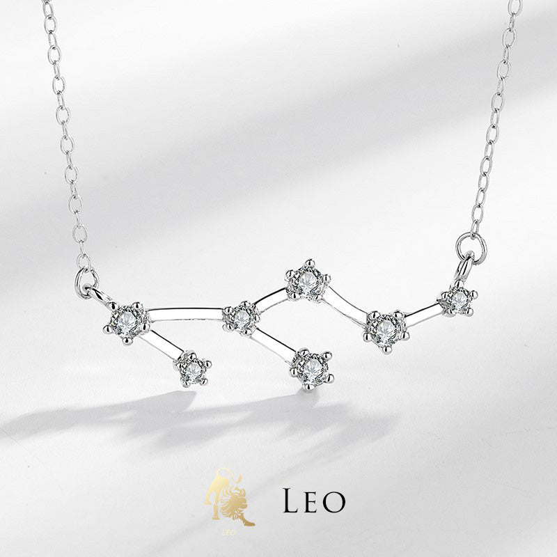 Buddha Stones925スターリングシルバー 12星座占星術祝福ネックレスペンダント - レオ - image 23