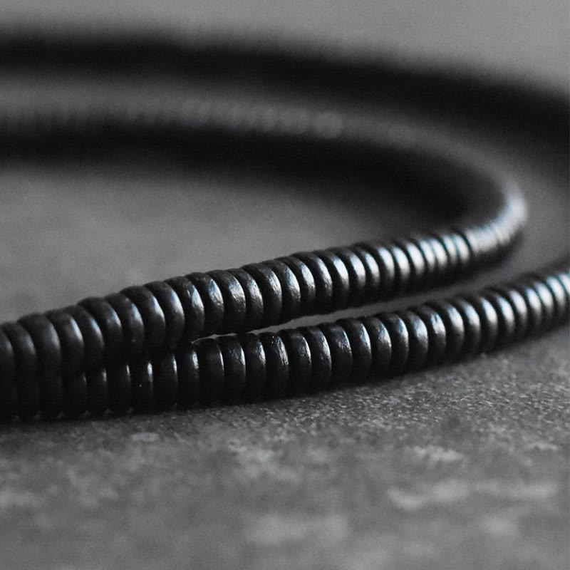 Buddha Stones黒檀銅 バランス 多層ブレスレット - image 10