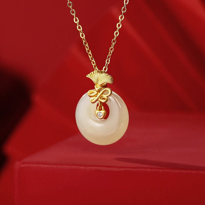 Buddha Stones925 スターリングシルバー 天然和田翡翠 カーネーション花 繁栄のネックレスペンダント - 和田玉（豊かさ♥豊穣） - image 0