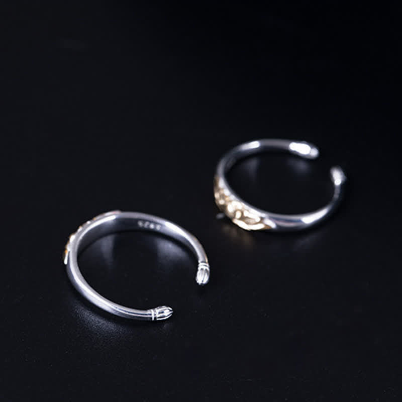 Buddha Stones925スターリングシルバー 蓮の花 新たな始まりのリング - image 8