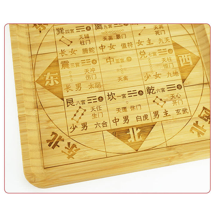 風水竹八卦図 調和エネルギー図