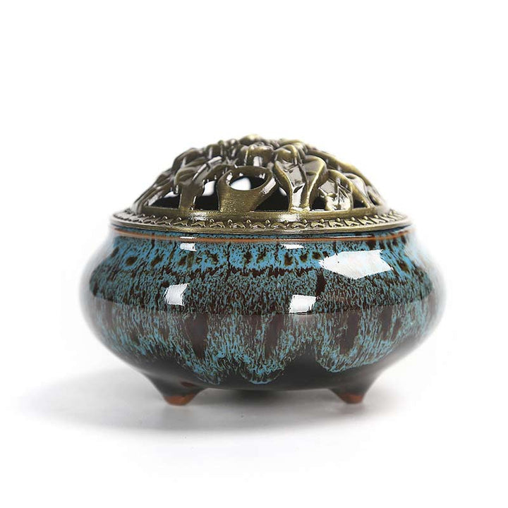 Buddha Stonesカラフル 陶器 香炉