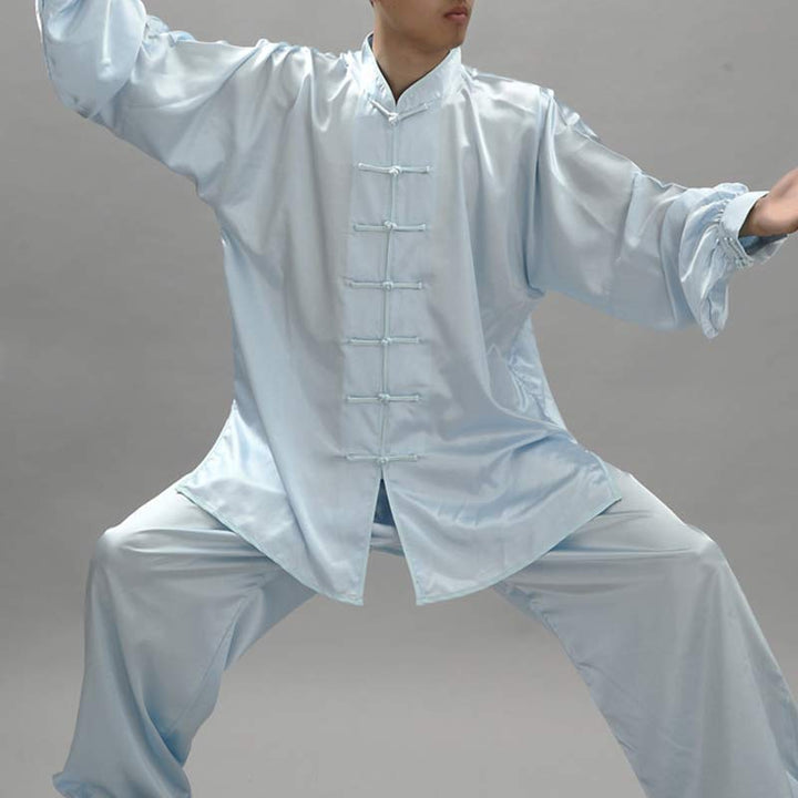 Buddha Stonesシンプルな柄 瞑想 祈り スピリチュアル 禅 太極拳 気功 練習 ユニセックス 服セット - 水色 - 3XL- 米国/UK/AU/ EUの2XLに適合 - image 13