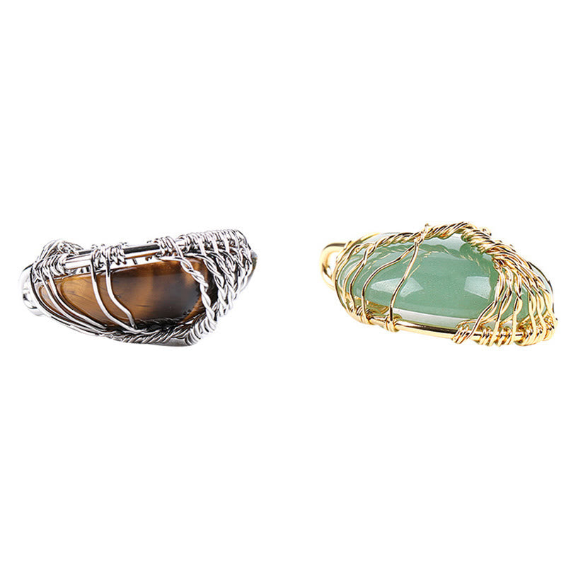 Buddha Stones天然水晶 生命の樹 ヒーリングエネルギー ネックレス ペンダント - image 42