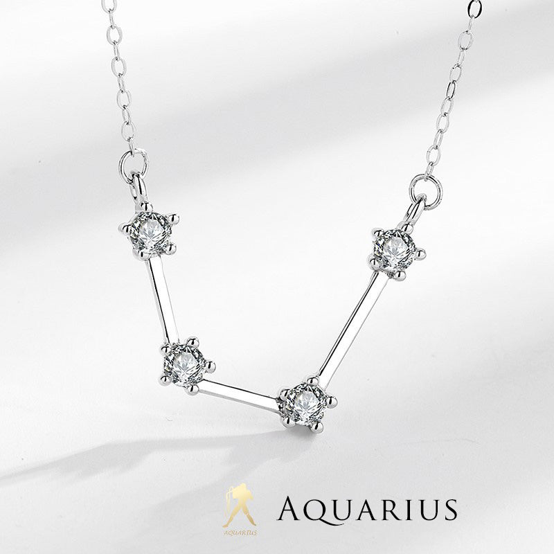 Buddha Stones925スターリングシルバー 12星座占星術祝福ネックレスペンダント - 水瓶座 - image 17