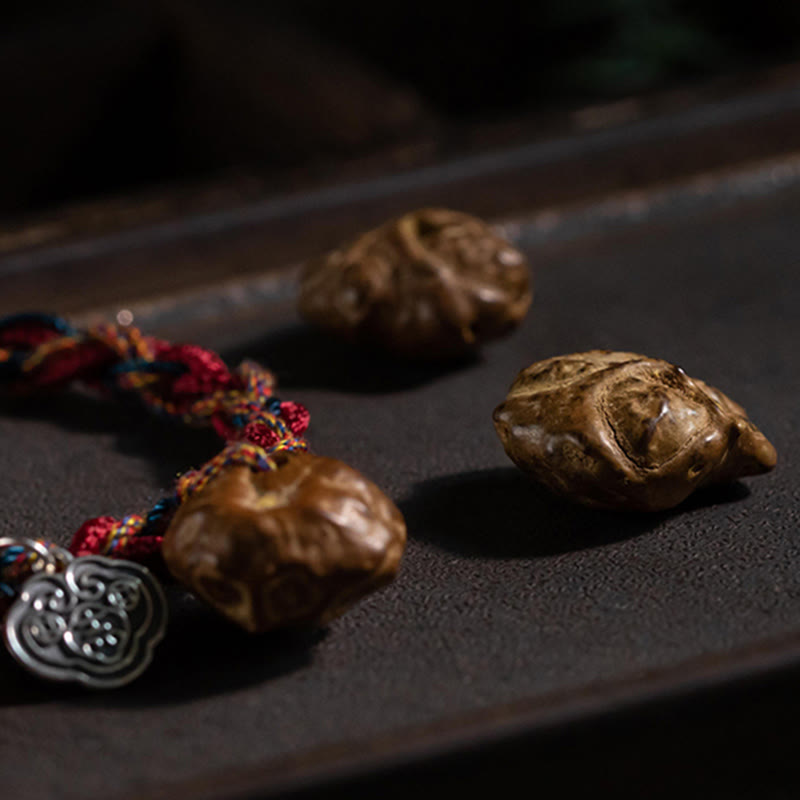 Buddha Stonesチベット手作りカラフルな糸925スターリングシルバー鯉魚保護強度ストリングブレスレット - image 8