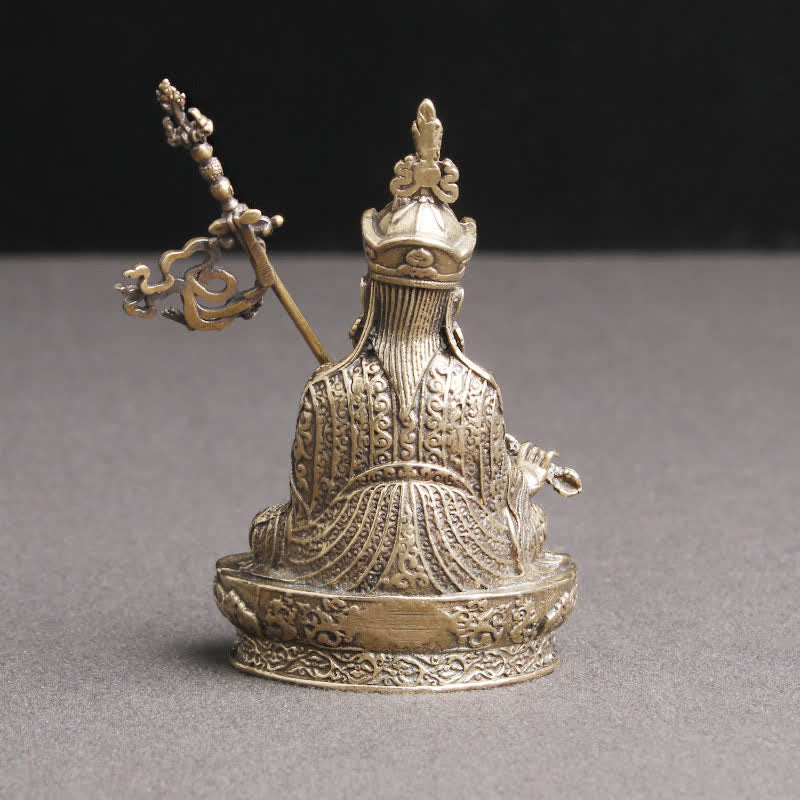 パドマサンバヴァ仏像 静寂の銅像 装飾 寺院装飾