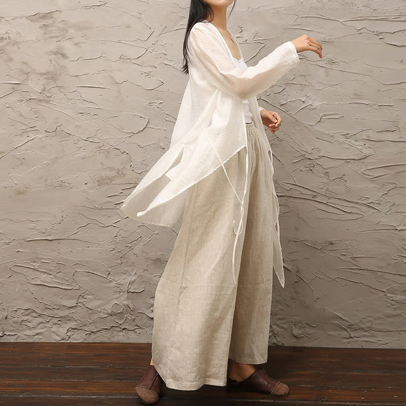 Buddha Stonesシンプル ホワイト ベージュ 柄 瞑想 スピリチュアル 禅 練習 ヨガ 服 レディース